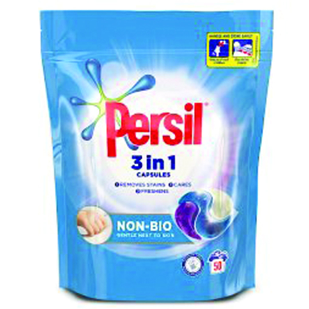 Persil  Powercaps Non-Bio 50 Wash 1.35kg