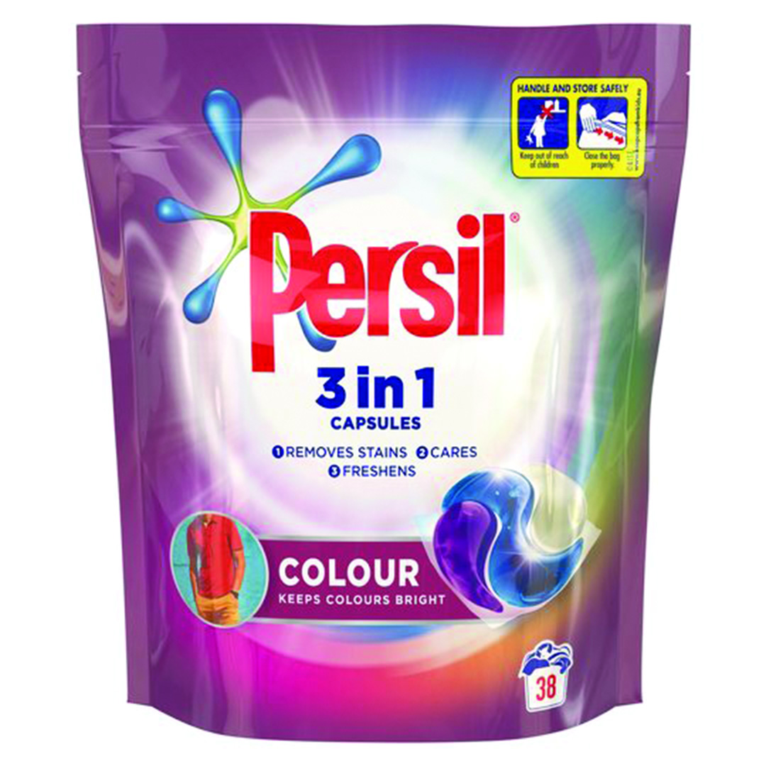 Persil Ultimate Caps Colour 38 wash