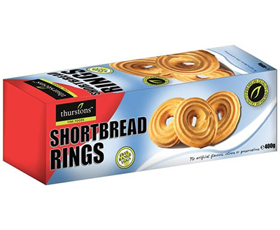 Kensington Brunei - Thurstons Shortbread Rings 400g