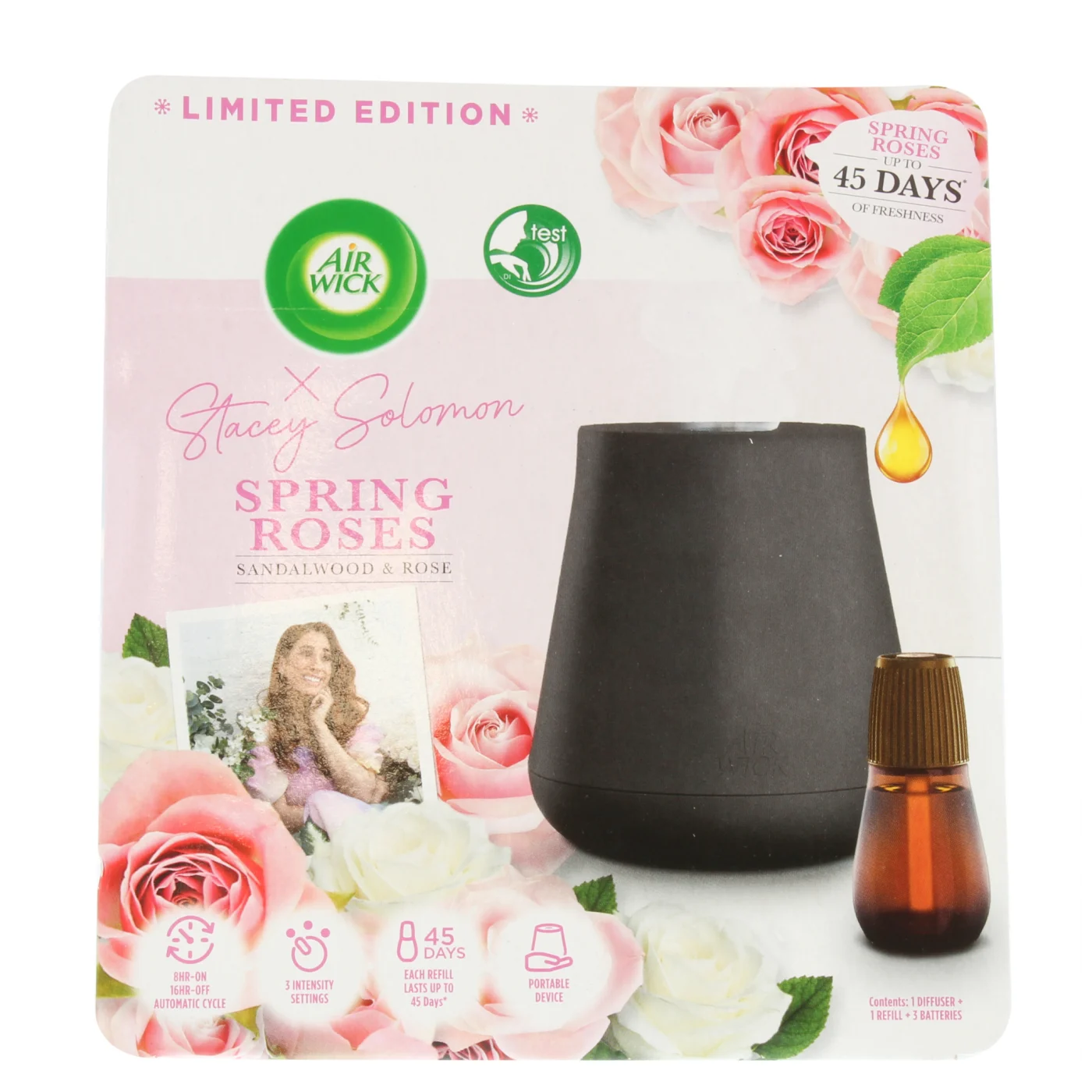 Air Wick Essential Mist Kit Spring Roses