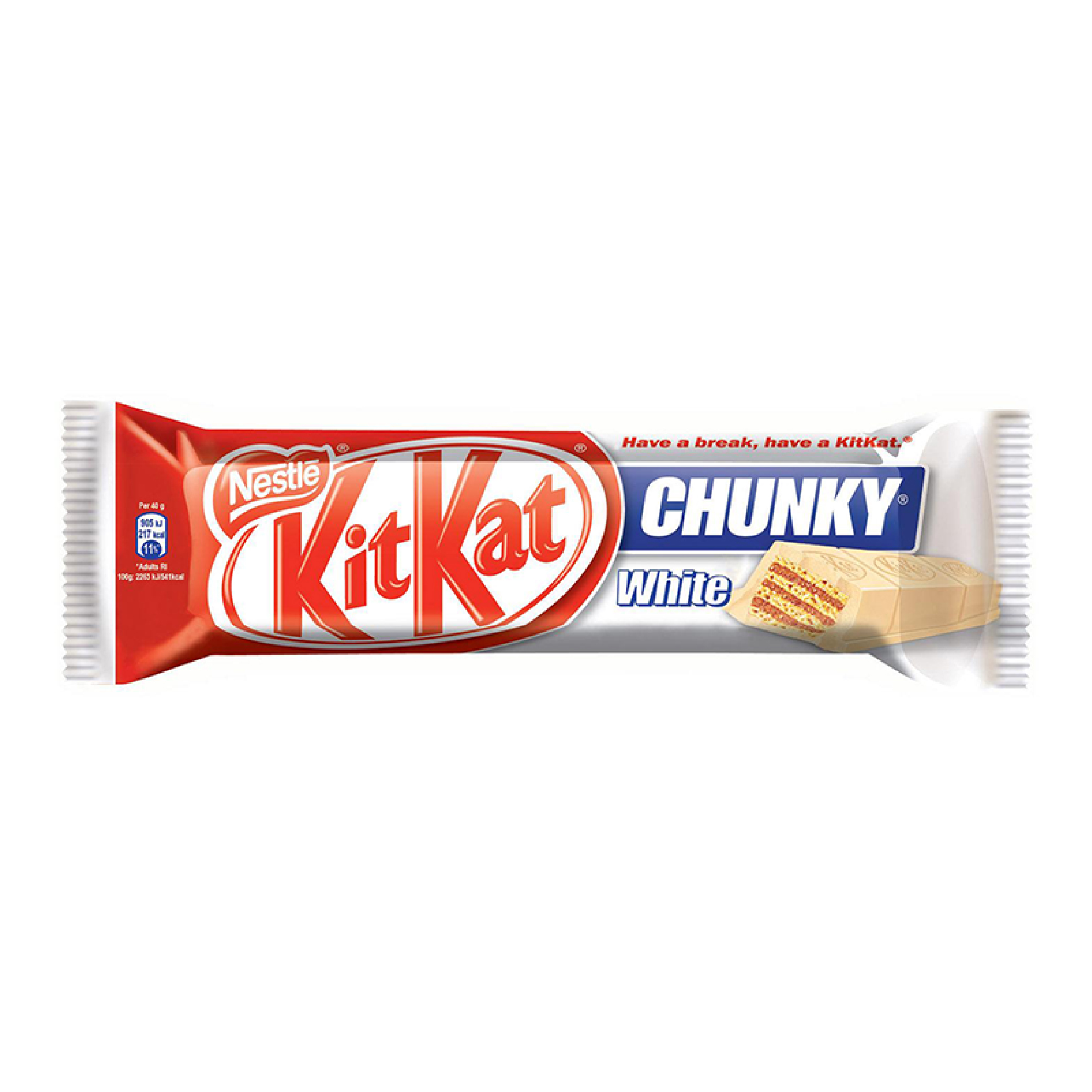 Kensington Brunei - Nestle KitKat Chunky White Chocolate (Single) 40g