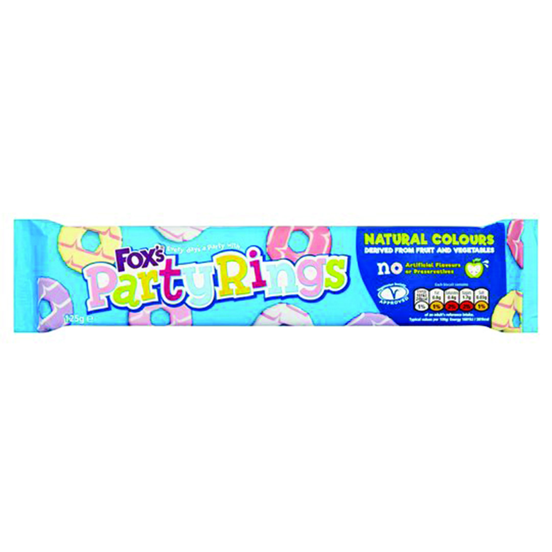 Fox's Iced Party Rings Biscuits – British Selections