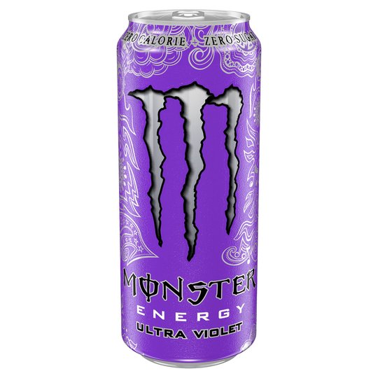 Monster Energy Drink Ultra Violet Can 500ml Zero Sugar