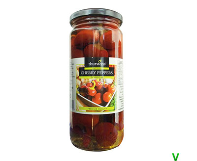 Thurstons Cherry Peppers 480g