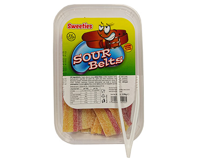 Sweeties Sour Belts 220g