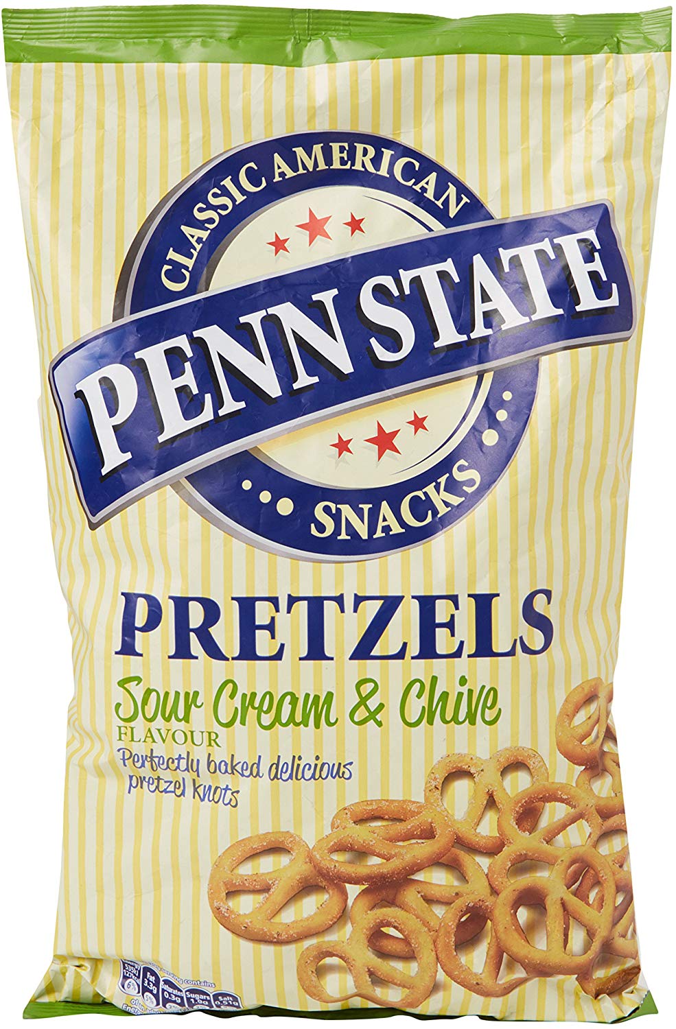 Penn State Pretzels Sour Cream 650g