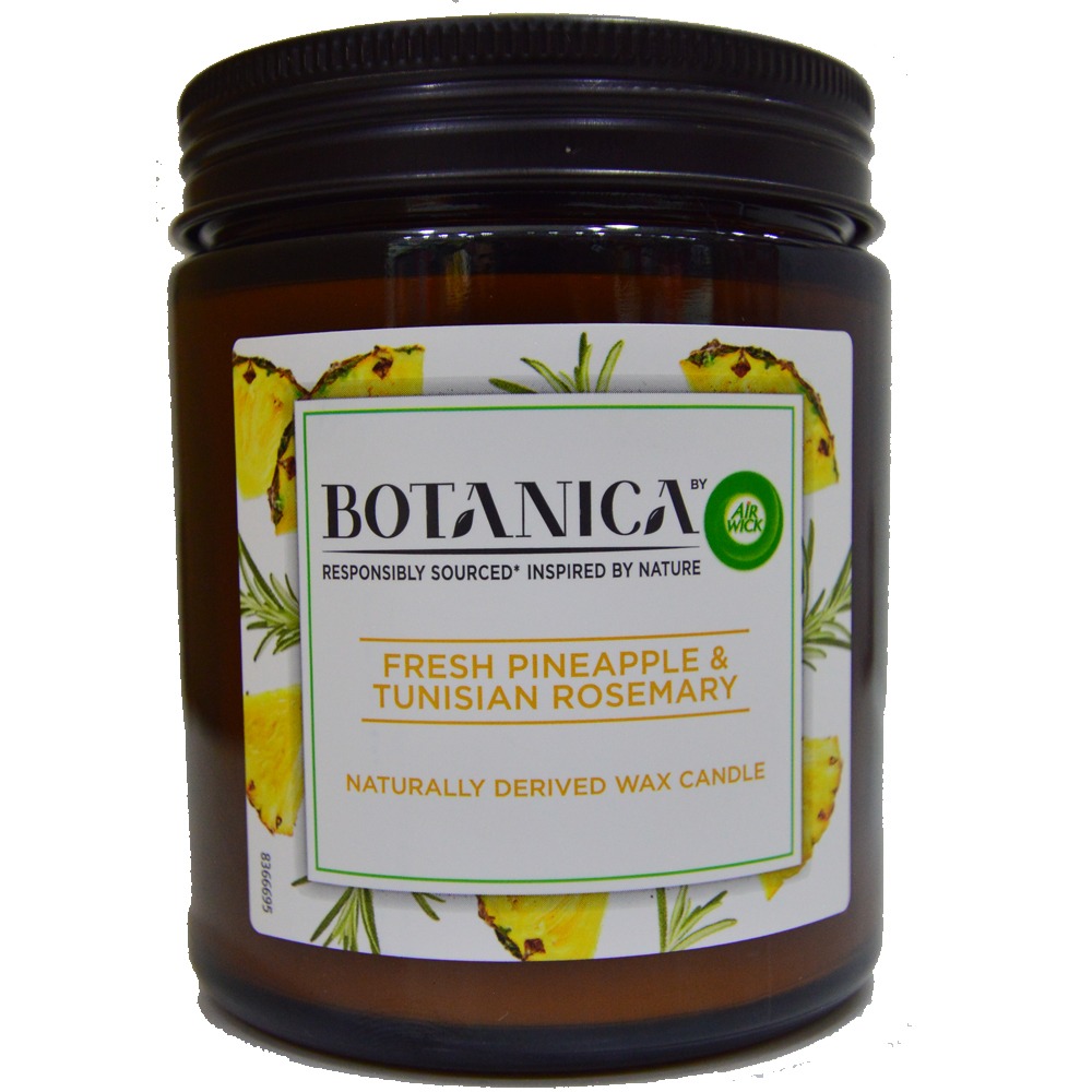 Air Wick Botanica Candle Fresh Pineapple & Tunisian Rosemary 250g