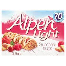 Alpen Light Summerfruits Cereal Bar (Multipack 5) 95g