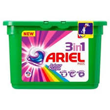 Ariel 3 in 1 Pods Colour & Style