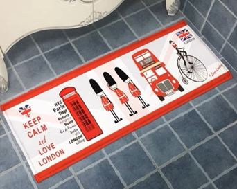 Carpet Keep Calm and Love London 60cmX120cm