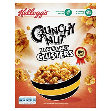Crunchy Nut Chocolate Cluster Cereal 450gm