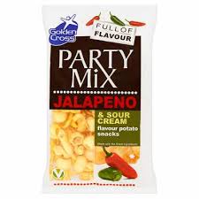 Golden Cross Party Mix Jalapeno & Sour Cream 125g