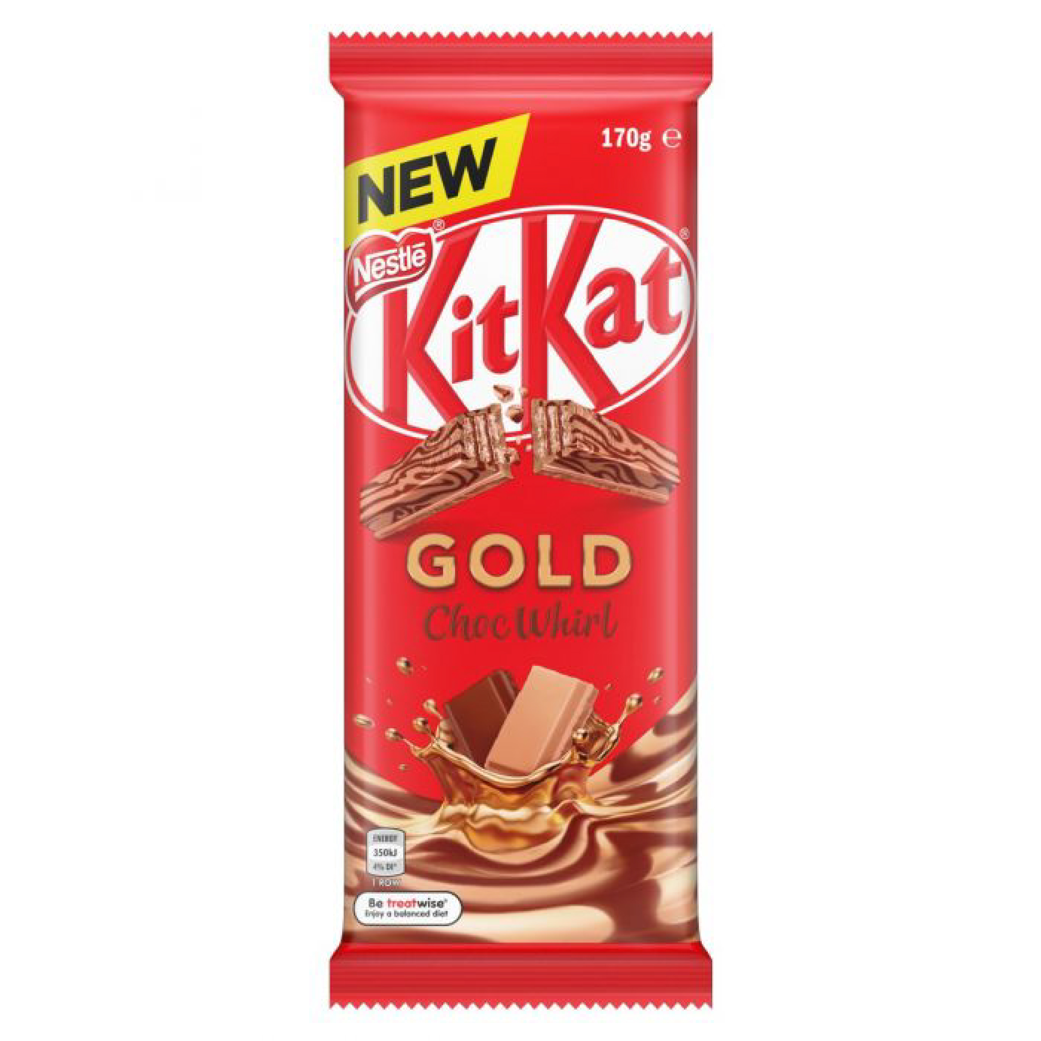Nestle KitKat Gold Choc Whirl 170g