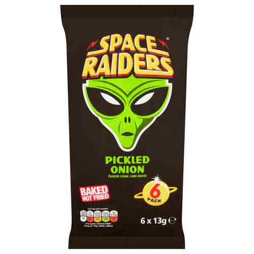 KP Space Raiders Pickled Onion (Multipack 6)