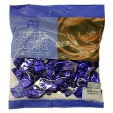 M&S Toffee Chocolate Eclairs 200g