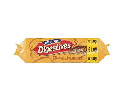 Mcvities Milk Choc Caramel Digestives 267g/250g