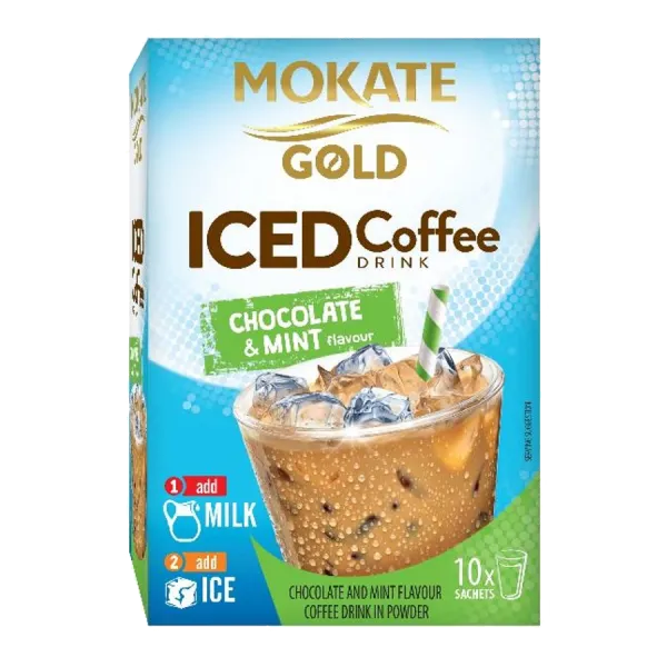 Mokate Mint and Chocolate Iced Coffee 8 pack 120g