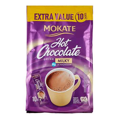 Mokate Milky Hot Chocolate 10 Pack 180g