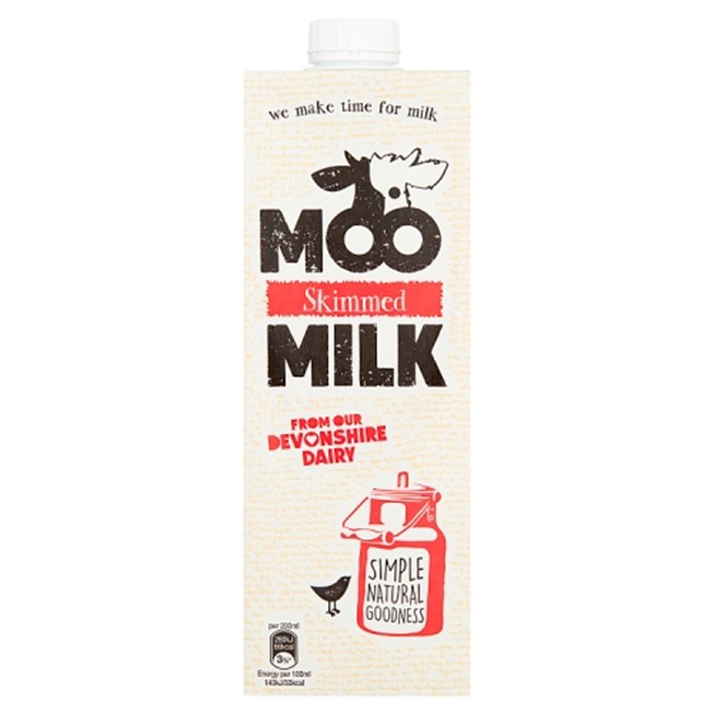 Moo Skimmed Milk 1L