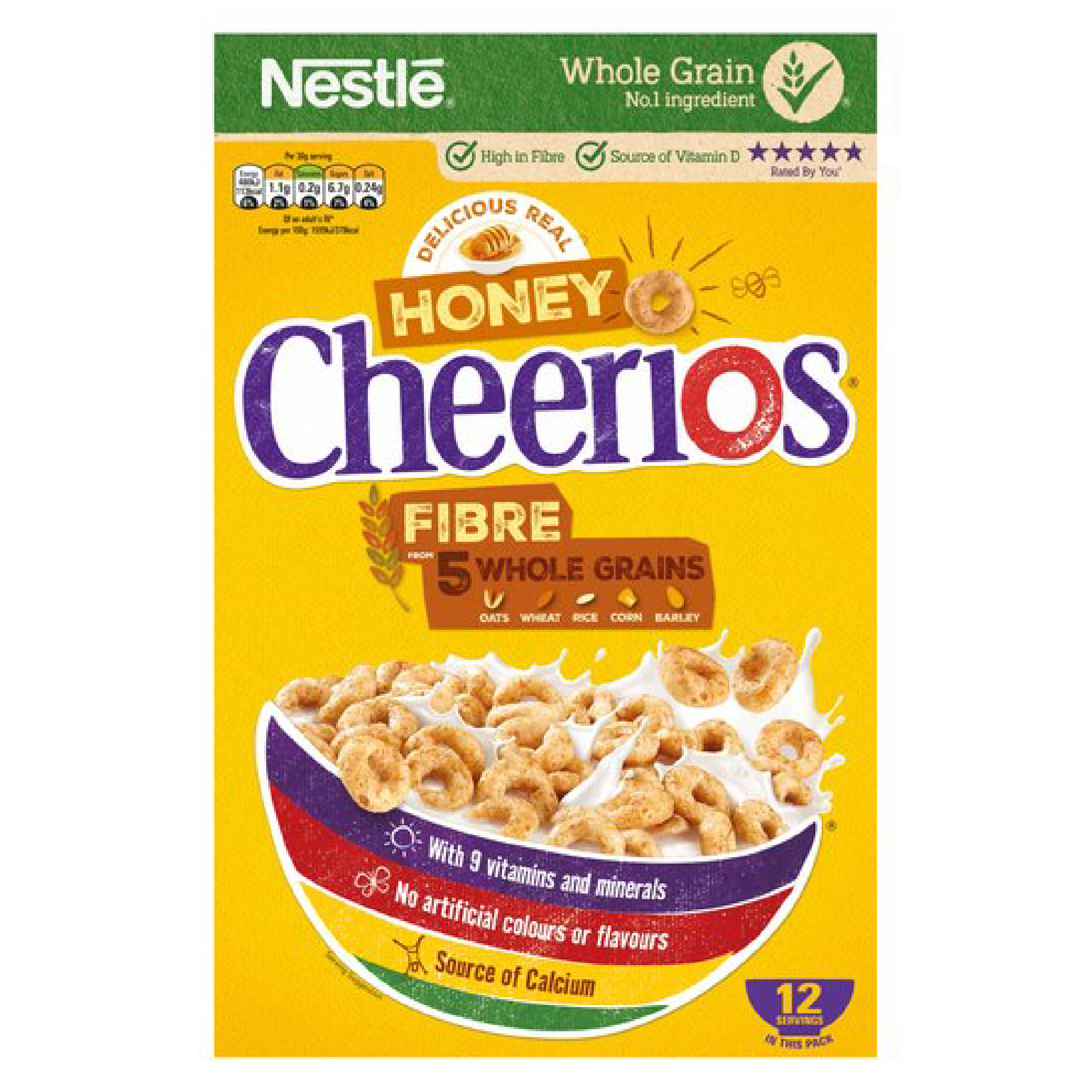 Nestle Cheerios Honey  375g