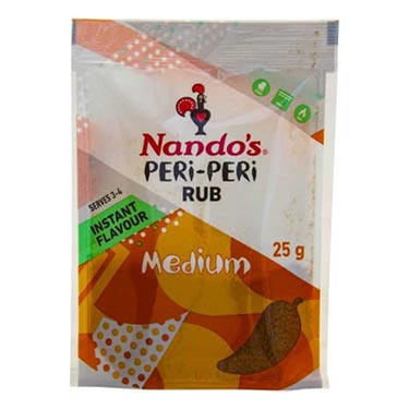 Nando's Peri Peri Medium Rub 25g