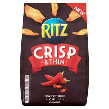 Ritz Crisp Sweet Pepper & Chilli Sainsbury 100g