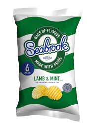 Seabrook Lamb & Mint Crisps (Multipack 6)