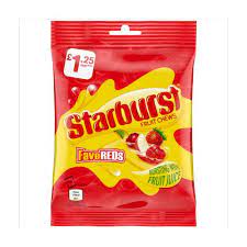 Starburst Fave Reds Treat Bag 127g