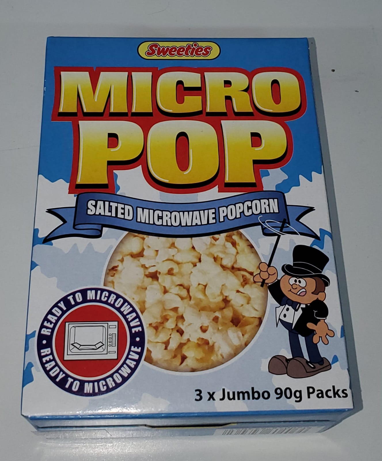 Sweeties Microwave Popcorn Salted 3x90g