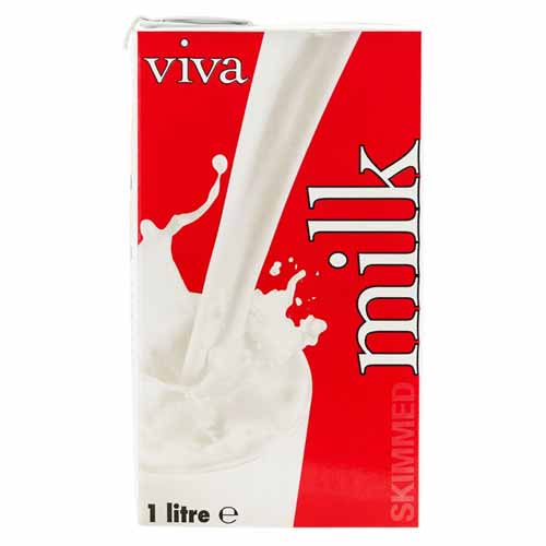 Viva Long-Life Skimmed Milk 1L