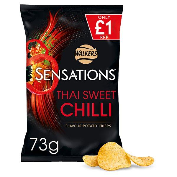 Walkers Sensations Thai Sweet Chilli Sharing Bag 73g