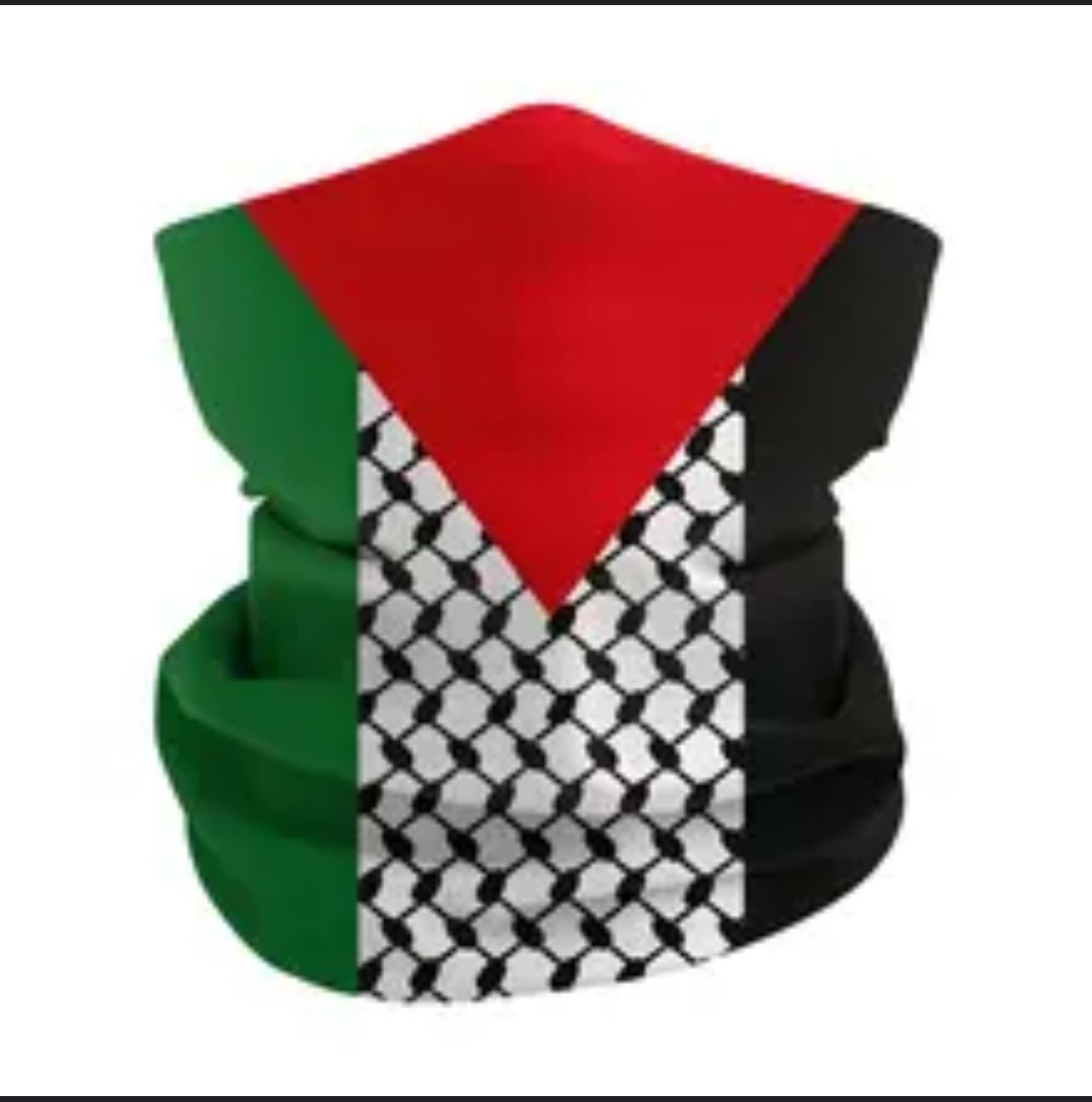 Palestine Flag Keffiyeh Elastic Multi-functional Bandana