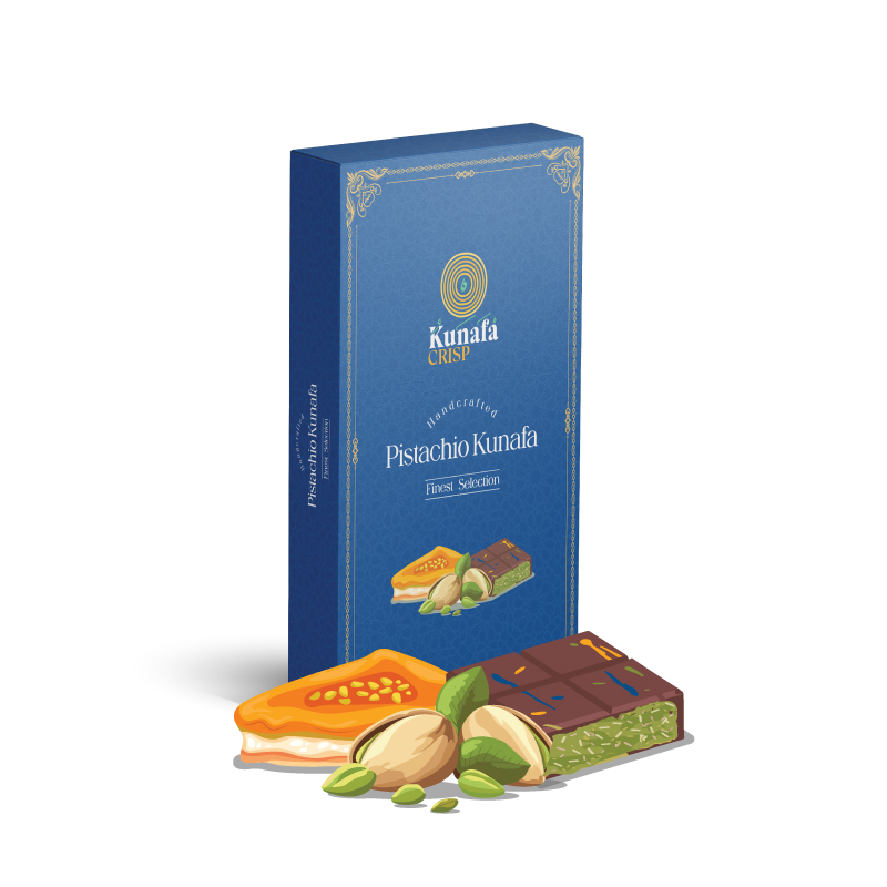 Kunafa Crisps Pistachio Kunafa Bar