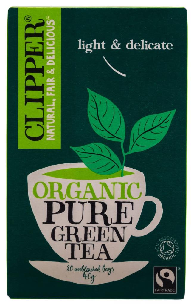 Clipper Organic Pure Green Tea Bags 20's