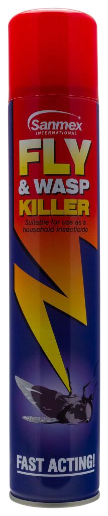 Kensington Brunei - Sanmex Fly & Wasp Killer Extra-Tall Can 400ml