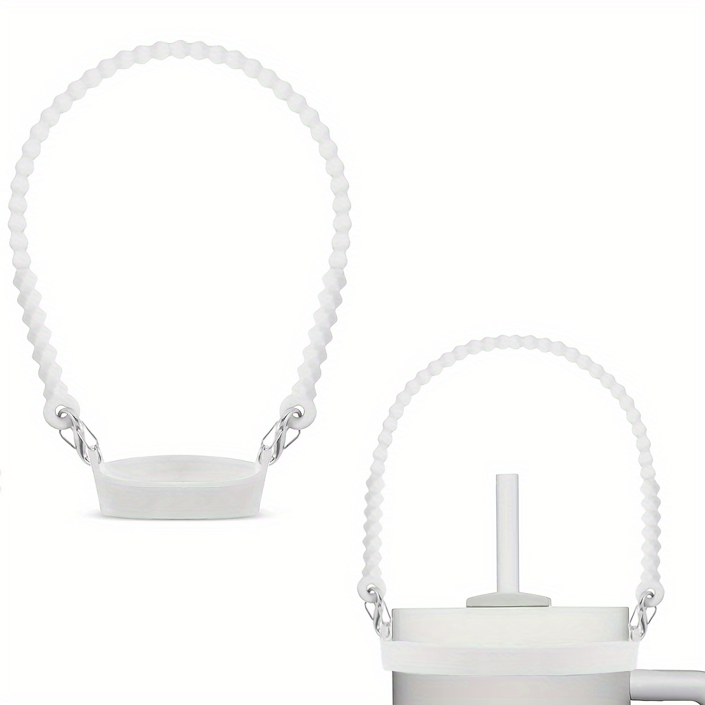 Silicon Bottle Ring Holder white