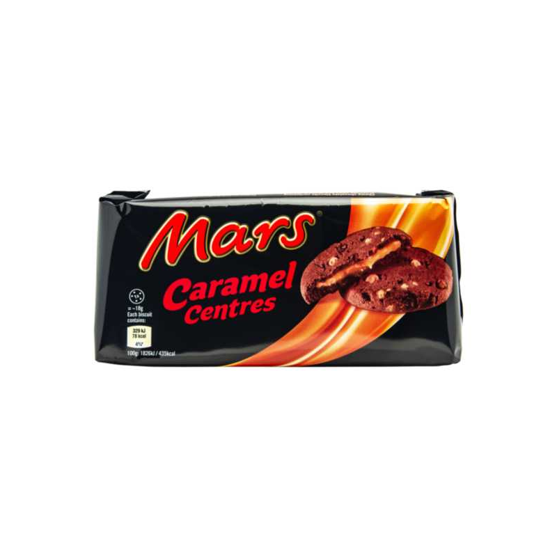 Mars Caramel Centre Chewy Chocolate Biscuits (8 pack) 144g