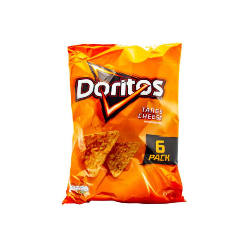 Walkers Doritos Tangy Cheese (Multipack 6) 180g