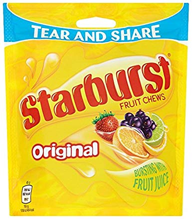 Starburst Original Fruit Chews 165gm