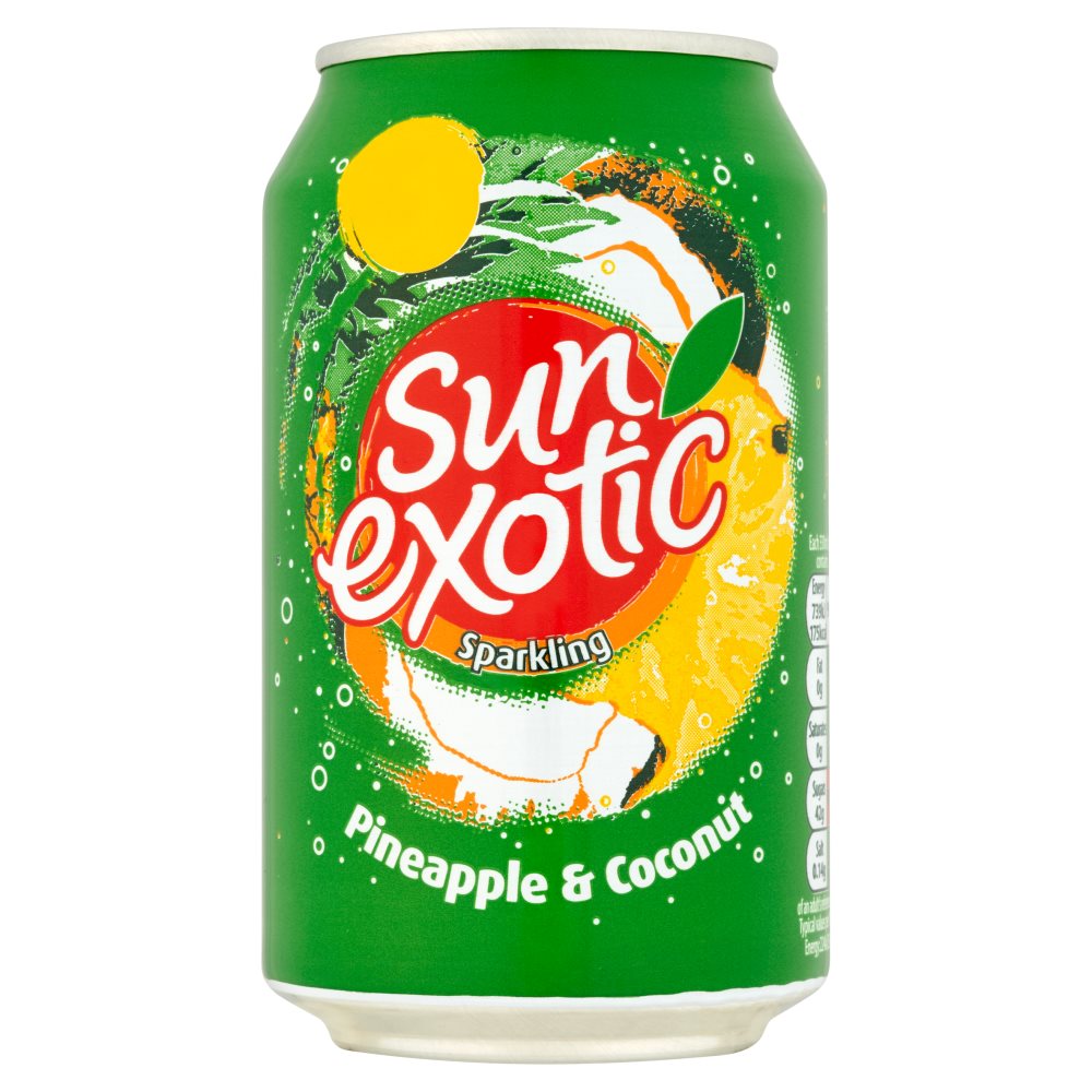 Sun Exotic Pineapple & Coconut Can 330ml